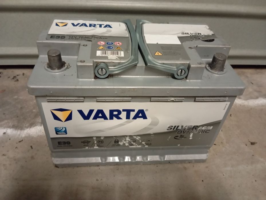 Baterie auto Varta Silver 70 amperi Agm cu Start Stop