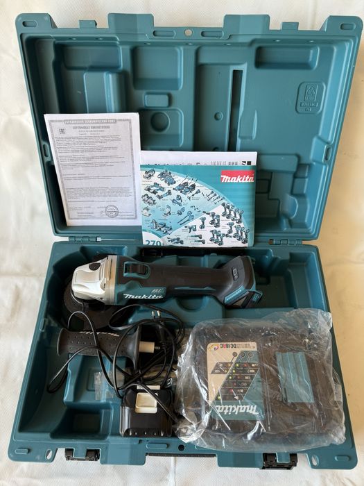 Аккомуляторная болгарка