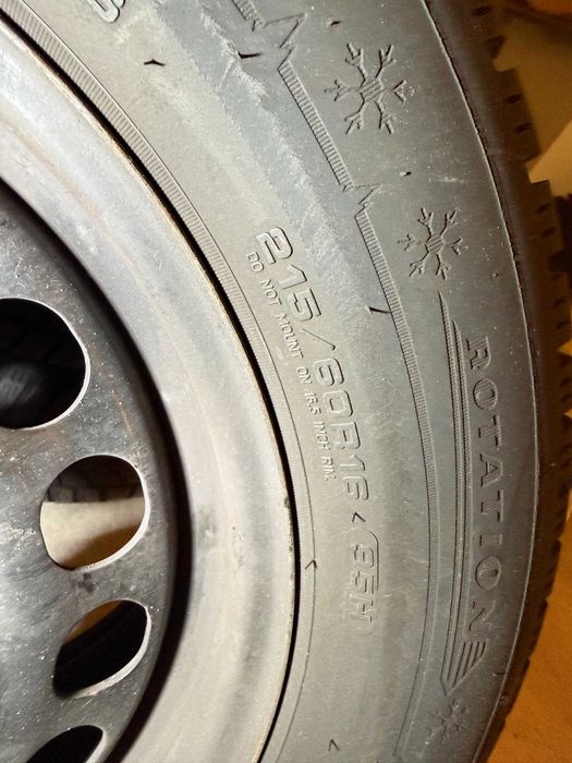 VW - зимни гуми и джанти 215/60/16