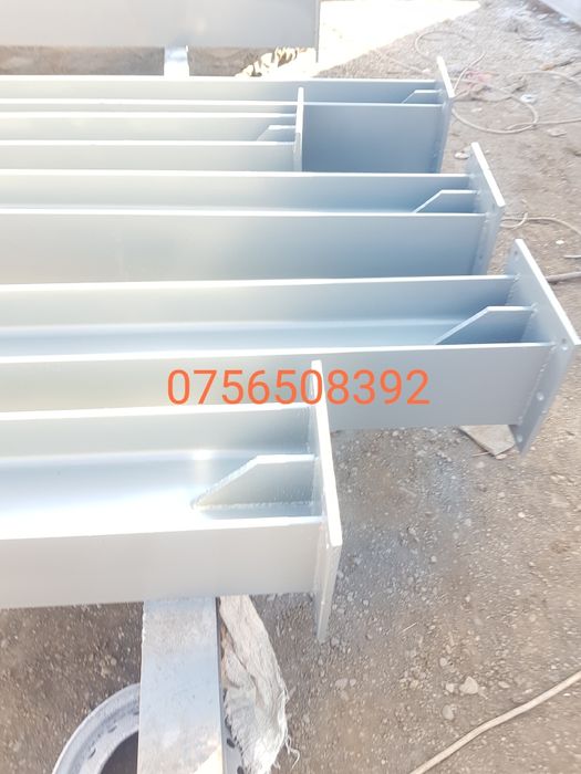 Vand hale metalică structura 20x30h6 prof ipe 300 si hea 240