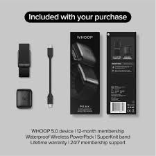 Whoop 5.0 Peak series