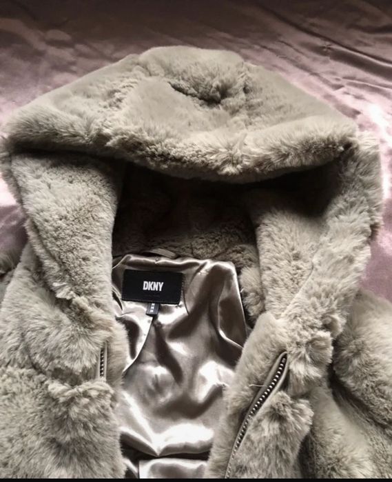 DKNY teddy coat оригинално