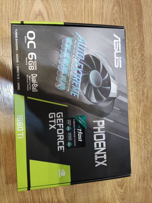 Asus Geforce GTX 1660 TI OC 6Gb