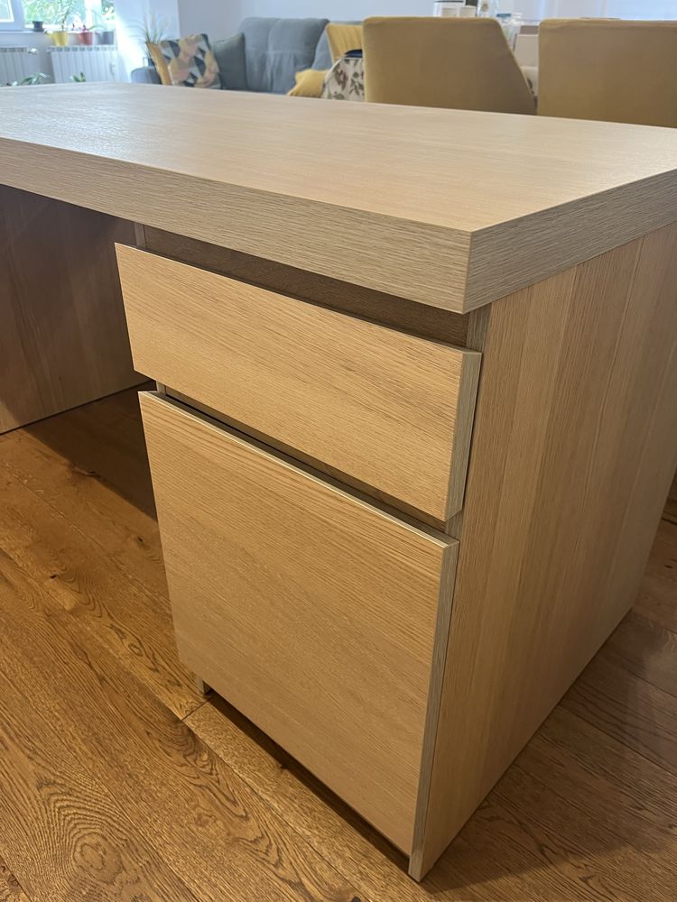 Бюро IKEA MALM дървесен цвят - като ново!