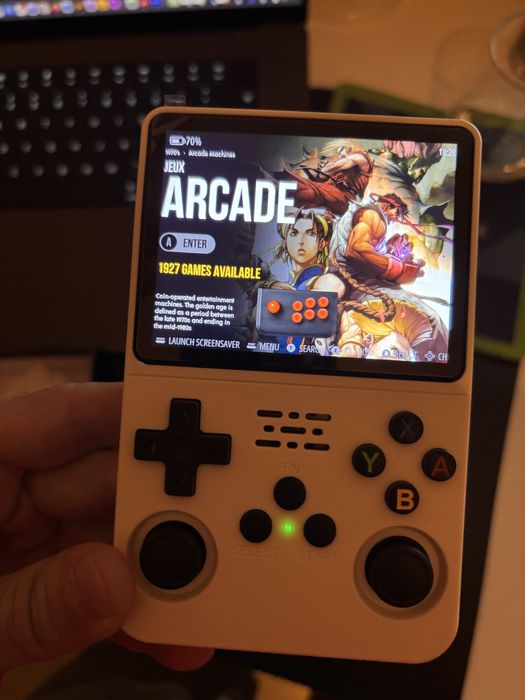 consolă jocuri portabilă K36 cu 16000 de jocuri retro, noua