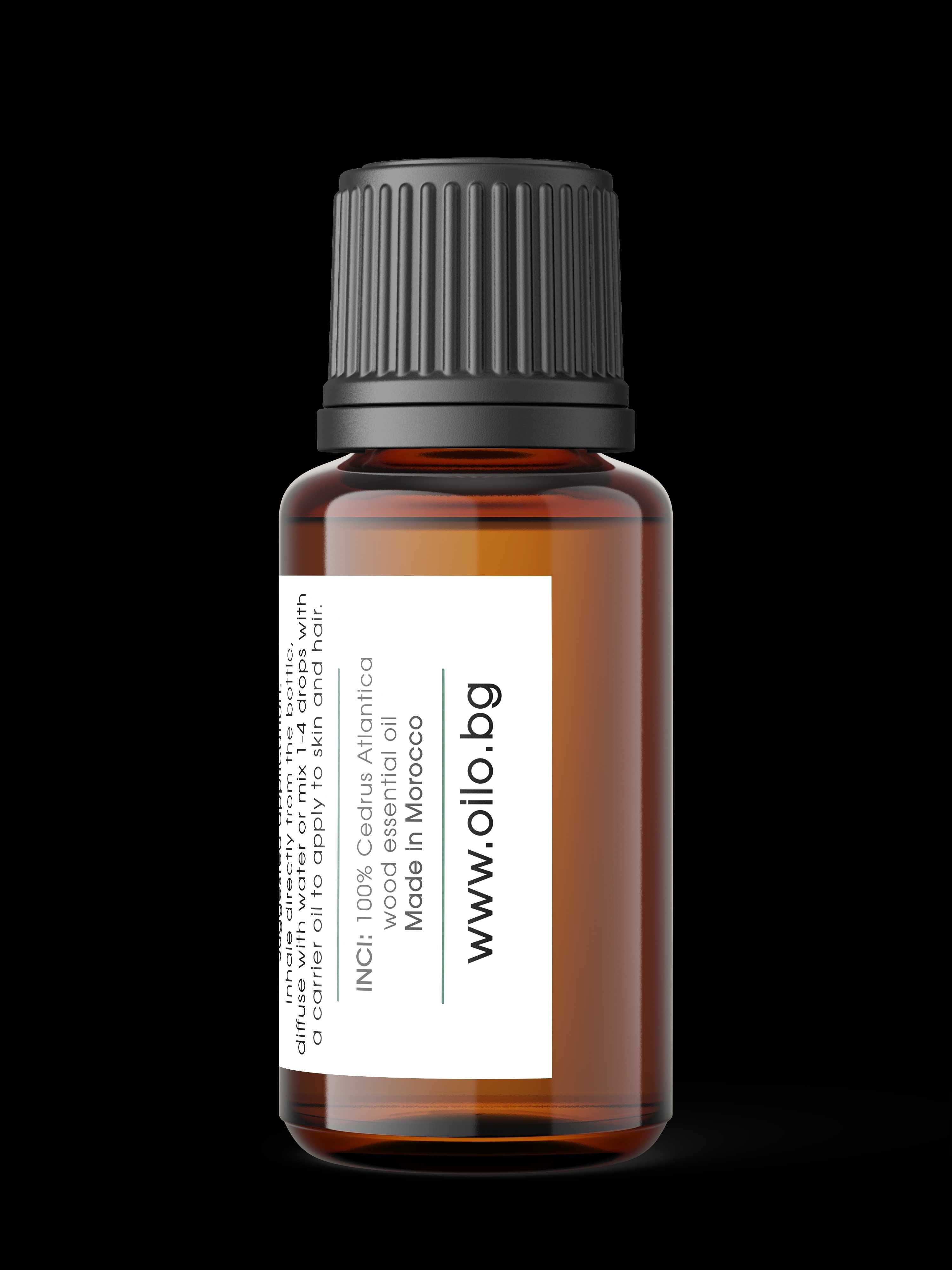 Oilo БИО Етерично Масло Кедрово дърво (Cedarwoo Atlas cedar Oilo 5 мл.