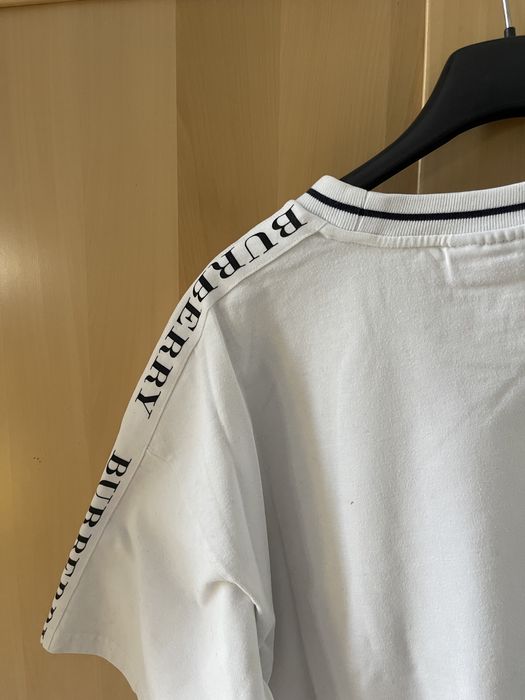 Tricou Burberry Oversized Alb