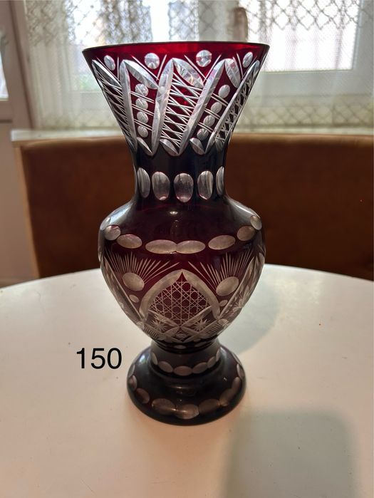 Vaze din cristal diverse marimi pret pe poză