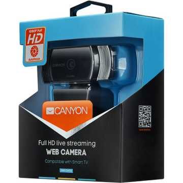 Camera web Canyon CNS-CWC5, USB 2.0, Black