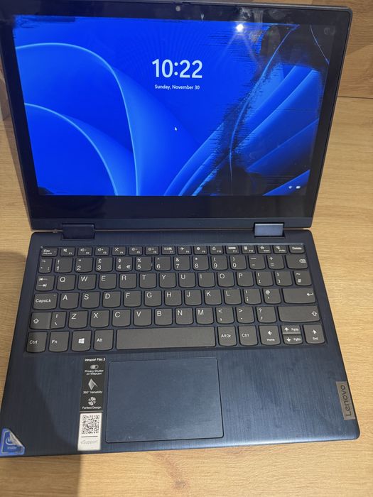 Laptop lenovo ideapad flex 3 touch display defect