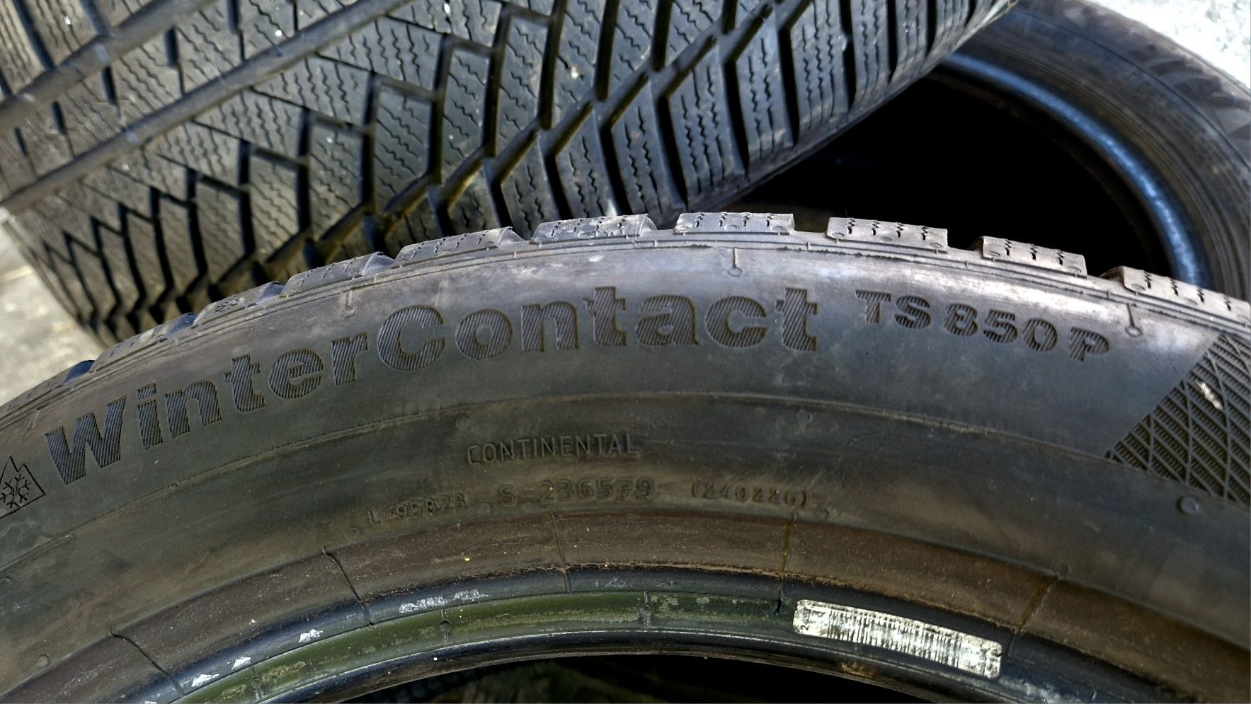 4бр 225/50/17 зимни гуми Continental WinterContact TS850P. Континентал