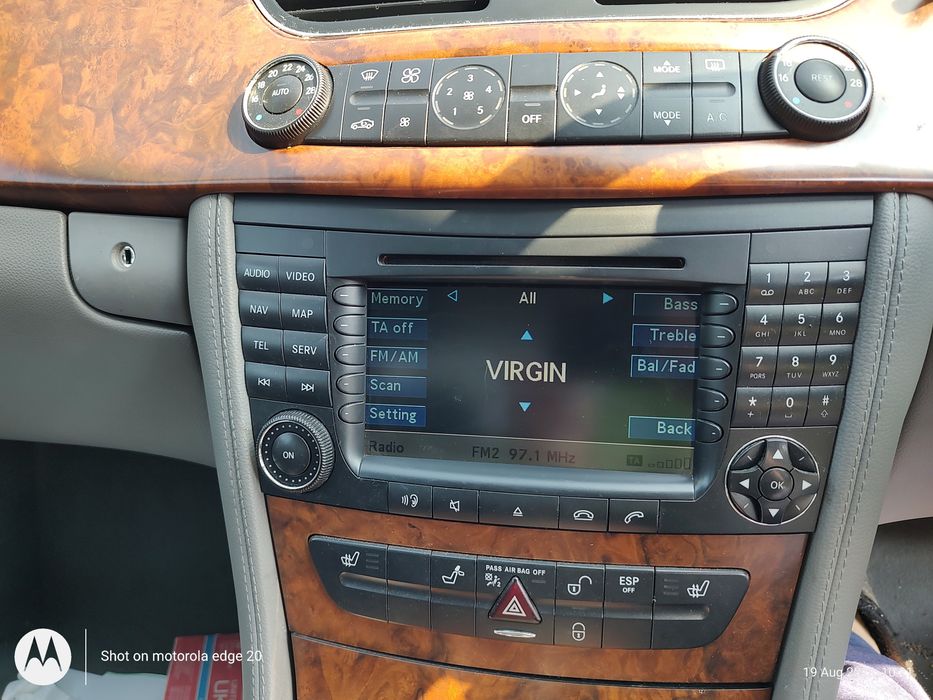 navigație originala Mercedes Benz CLS w219