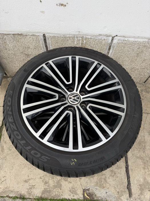 Jante VW R18 + anvelope iarna Pirelli