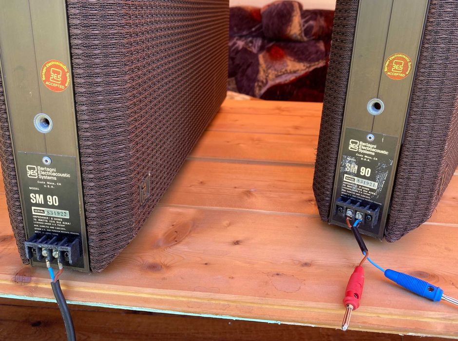 Boxe Bertagni Electroacoustic Systems BES SM-90 8 ohms 150W colectie