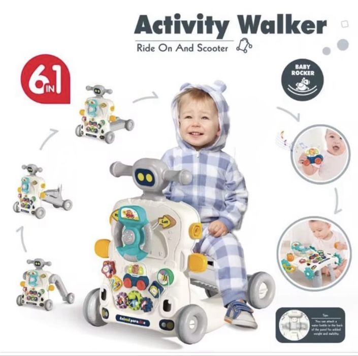 Детская каталка ходунок