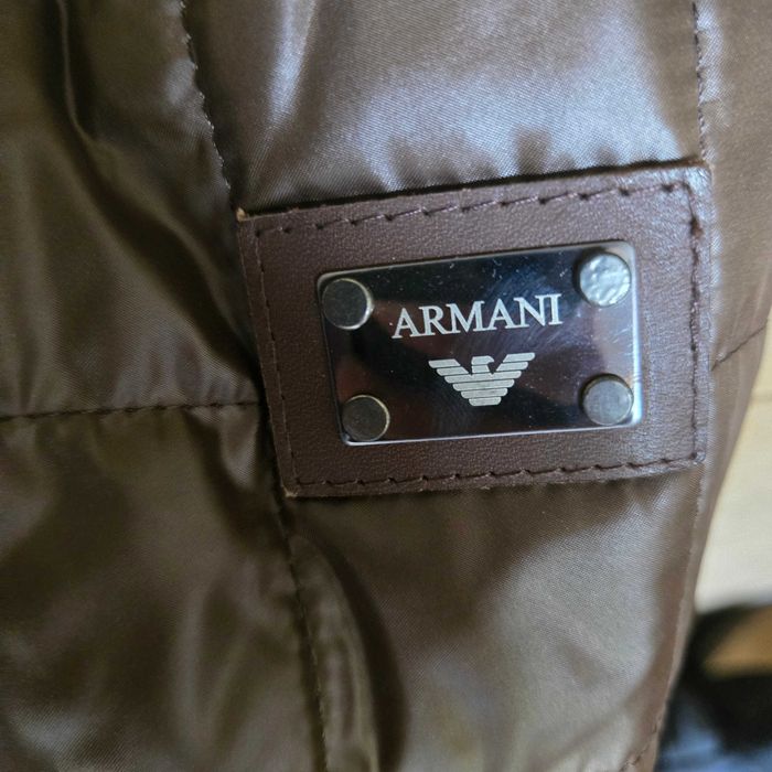 Armani Junior, Капитонирано тънко есенно яке за момче, 6г