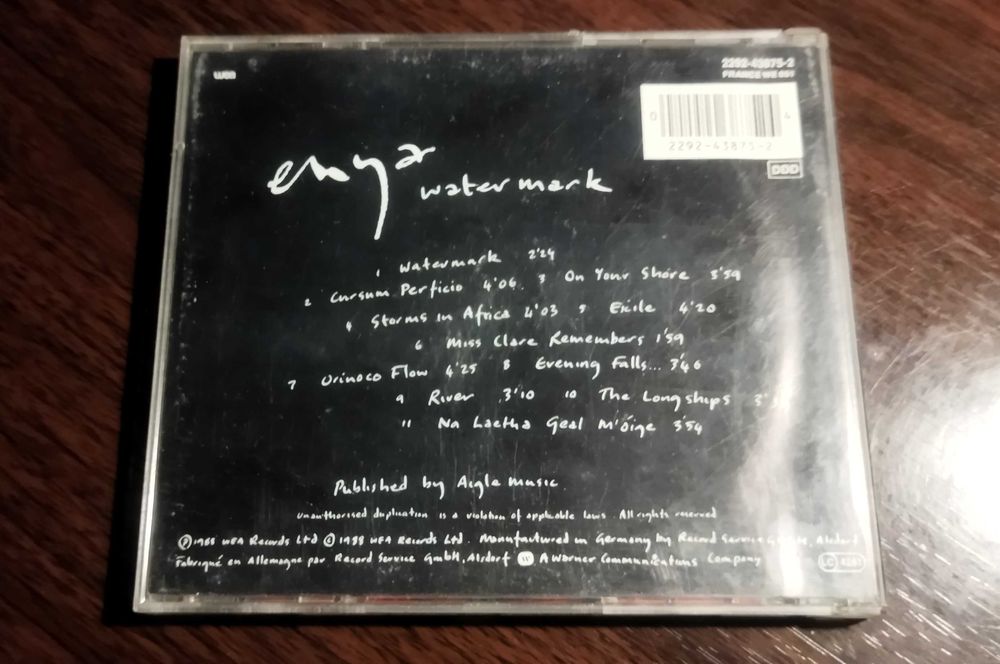 фирменный сд Enya – Watermark
