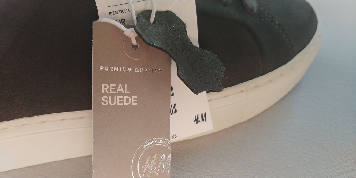 Pantofi sport H&M piele intoarsa