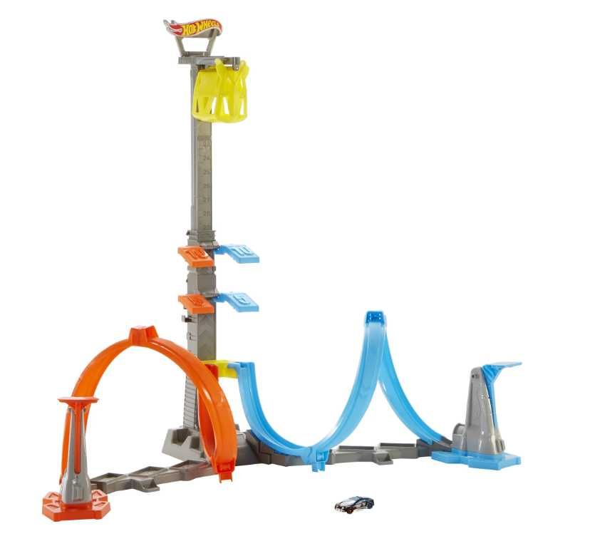 Set de joaca Hot Wheels Action - Pista Campionilor, Loop & Launch