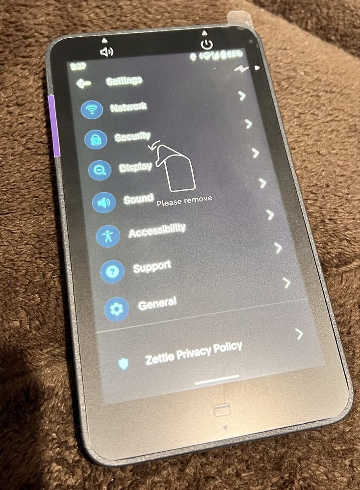 Terminal POS Zettle by Paypal