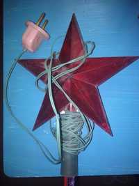 Звезда,украшение советской елки