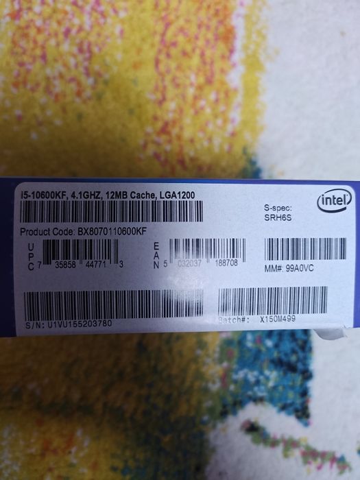 Procesor i5 10600kf Lga 1200