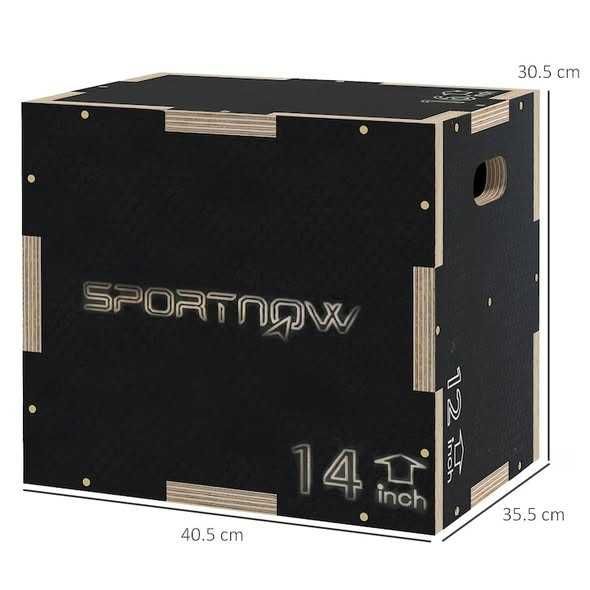 Cutie pliometrica, SPORTNOW, 40.5x35.5x30.5 cm,