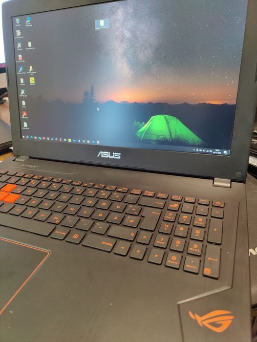 Laptop Gaming ASUS, Intel I7-7700HQ Nvidia GTX 1070 8Gb-16GB-SSD 512GB