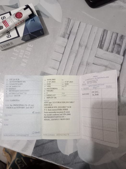 Vw Passat B6 An 2005 Pret 2900 Negociabil Ofer fiscal pe loc