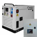 Generator diesel trifazat AGT 12003 DSEA 400V 12kVA stationar cu ATS