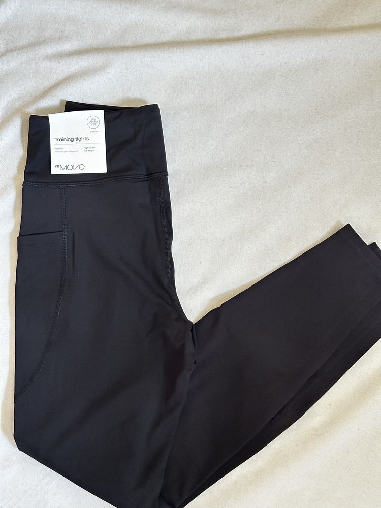 Черен клин за трениране с джобове H&M