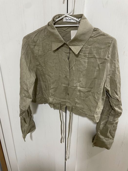 Ленен комплект с етикет