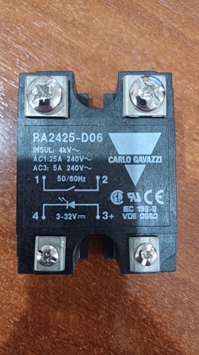 Твердосплавное реле полупроводниковое RA2425-D06
