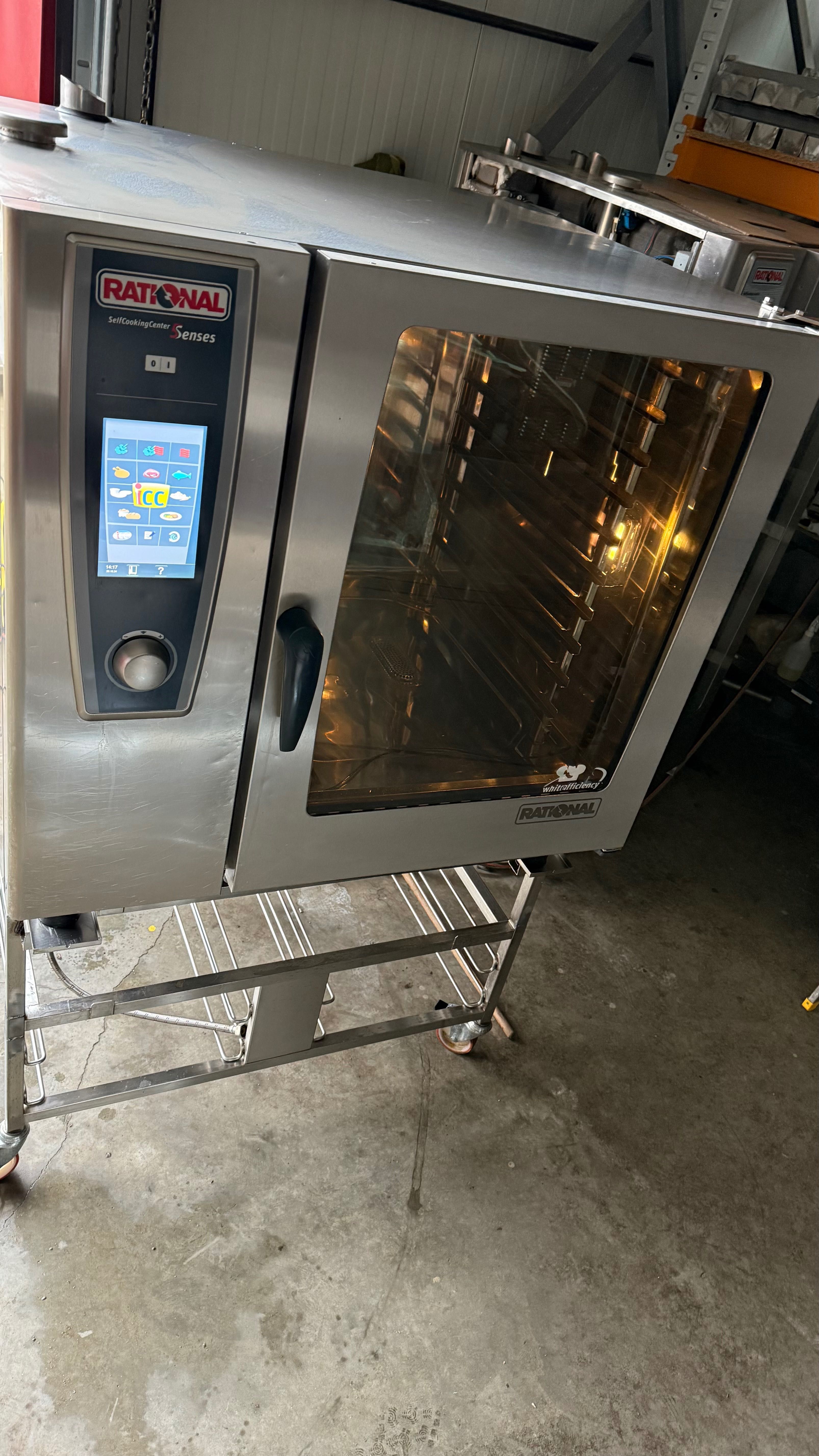 Cuptor gastro RATIONAL white efficiency electric 20 GN 1/1, 10 GN 2/1
