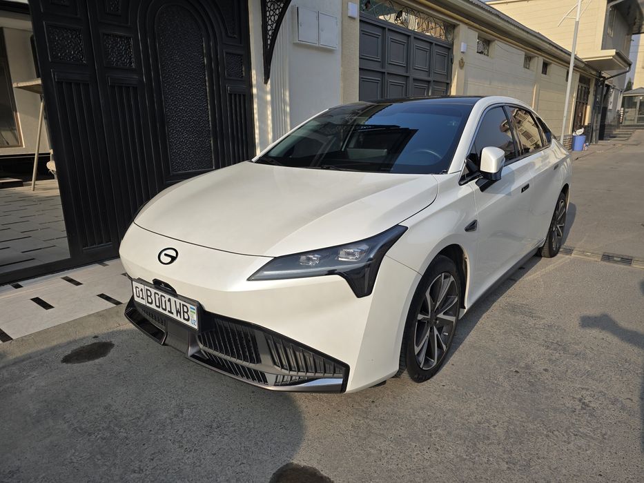 GAC Aion S Plus - 510км, Белый Жемчуг.
