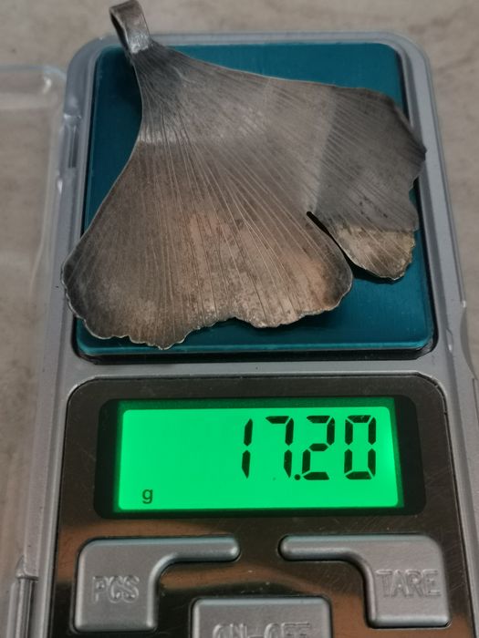 Немска сребърна висулка/медальон