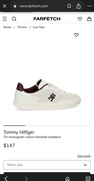 Нови кожени кецове Tommy Hilfiger