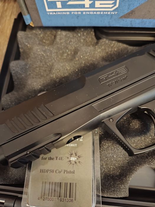 Pistol bile cauciuc cal.50 kit 25 jouli