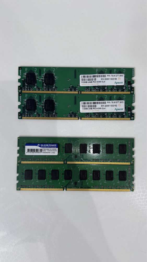 Оперативная память DDR2 / DDR3