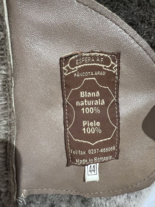 Haina/Cojoc din blana naturala