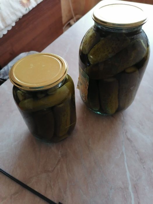 Продам консервированные огурцы и помидоры, а так же  салаты .