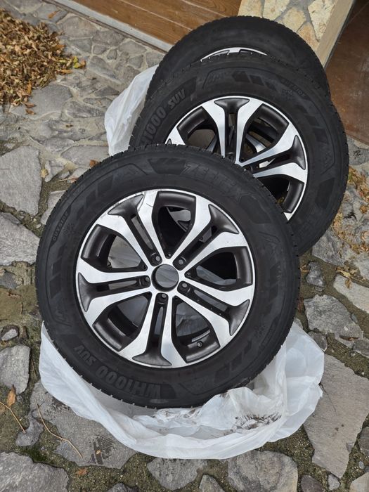 Jante 17 si cauciucuri 235/65/R17 de iarna mercedes glc