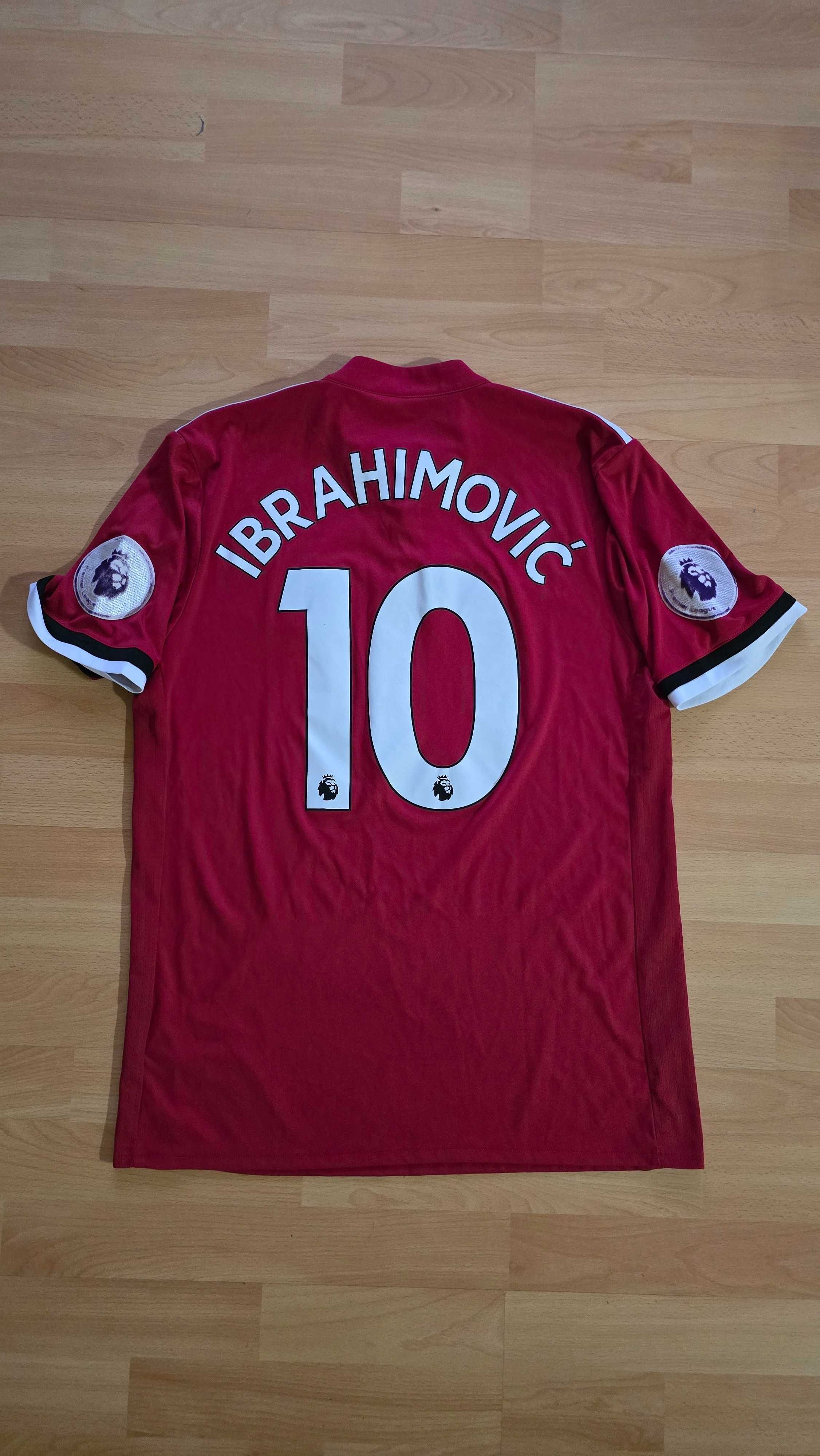 Tricou fotbal Manchester United 2017-2018, Ibrahimovic #10, marime M