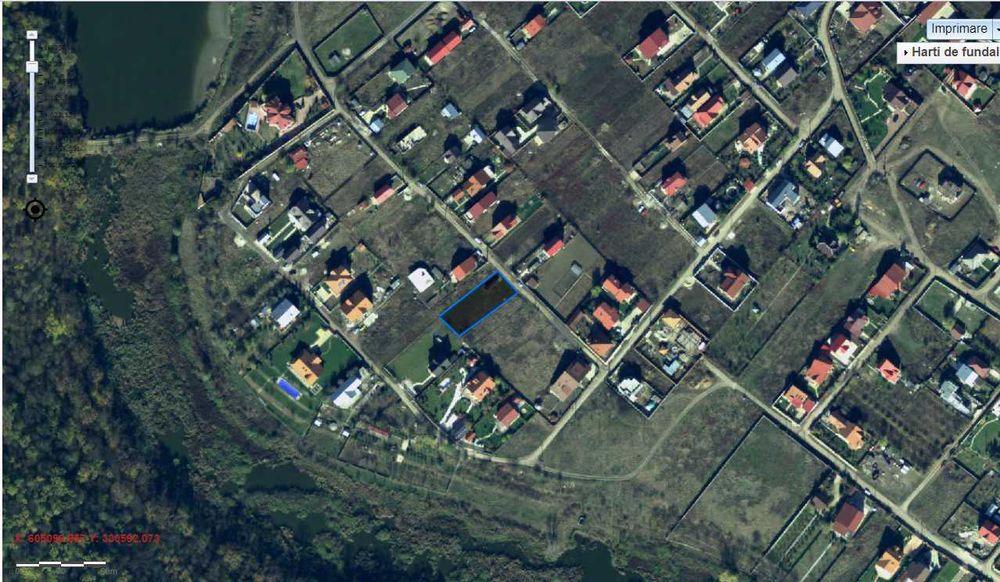 Teren intravilan 1056 mp cu cabană 44 mp, Brănești – Pasărea, Ilfov