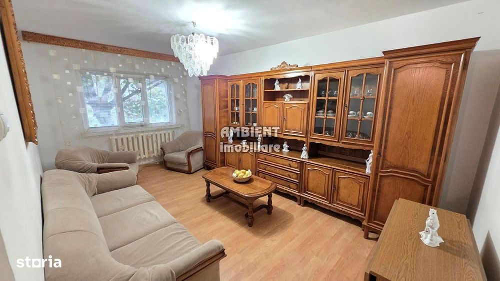 Apartament 3 camere, parter, mobilat și utilat, zona GARĂ;