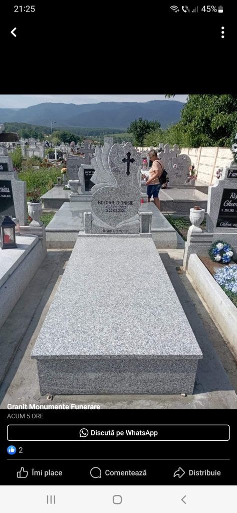 Monumente Funerare Granit Simeria