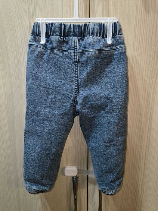 Pantaloni blugi captusiti, Sinsay Baby, 86 cm