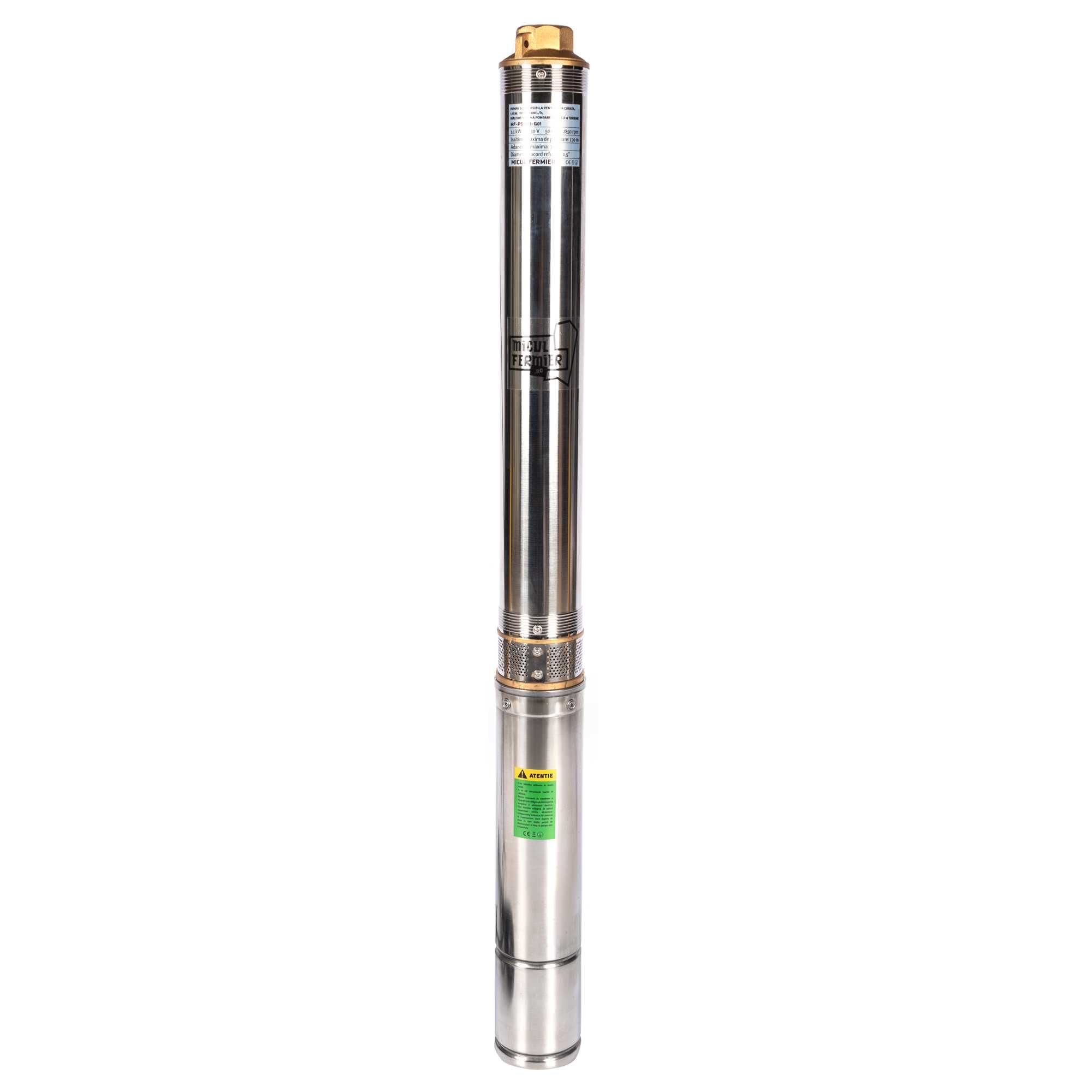 Pompa submersibila , 1.1KW, debit 5400l/h,130m, 16 turbine Garantie