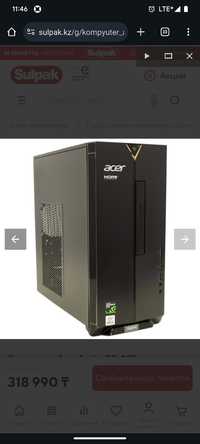 Продам системный блок Acer.