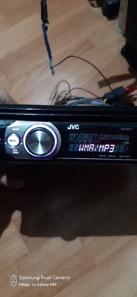 Cd player jvc  usb aux